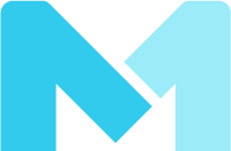 Brandmark — Brand colour, dark backgrounds, two-tone (1X PNG)