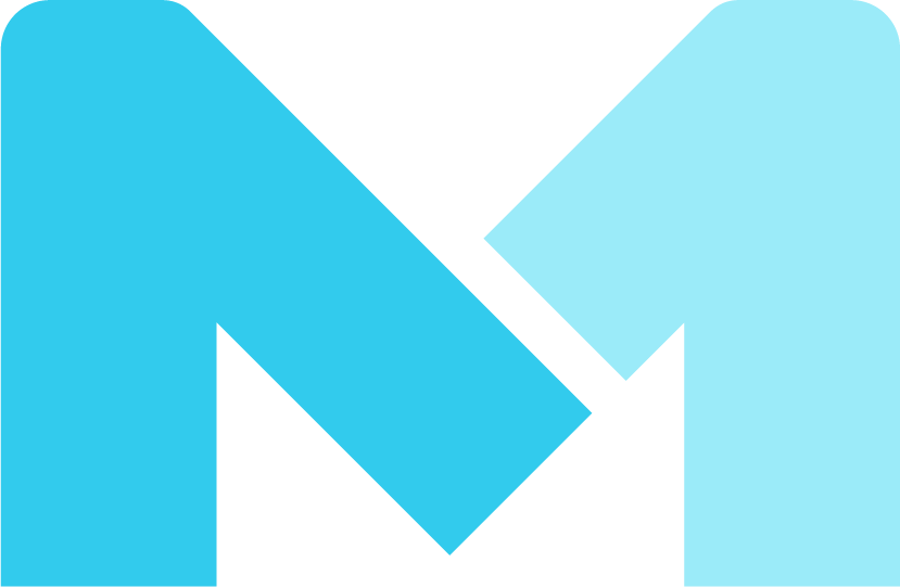 Brandmark — Brand colour, dark backgrounds, two-tone (4X PNG)