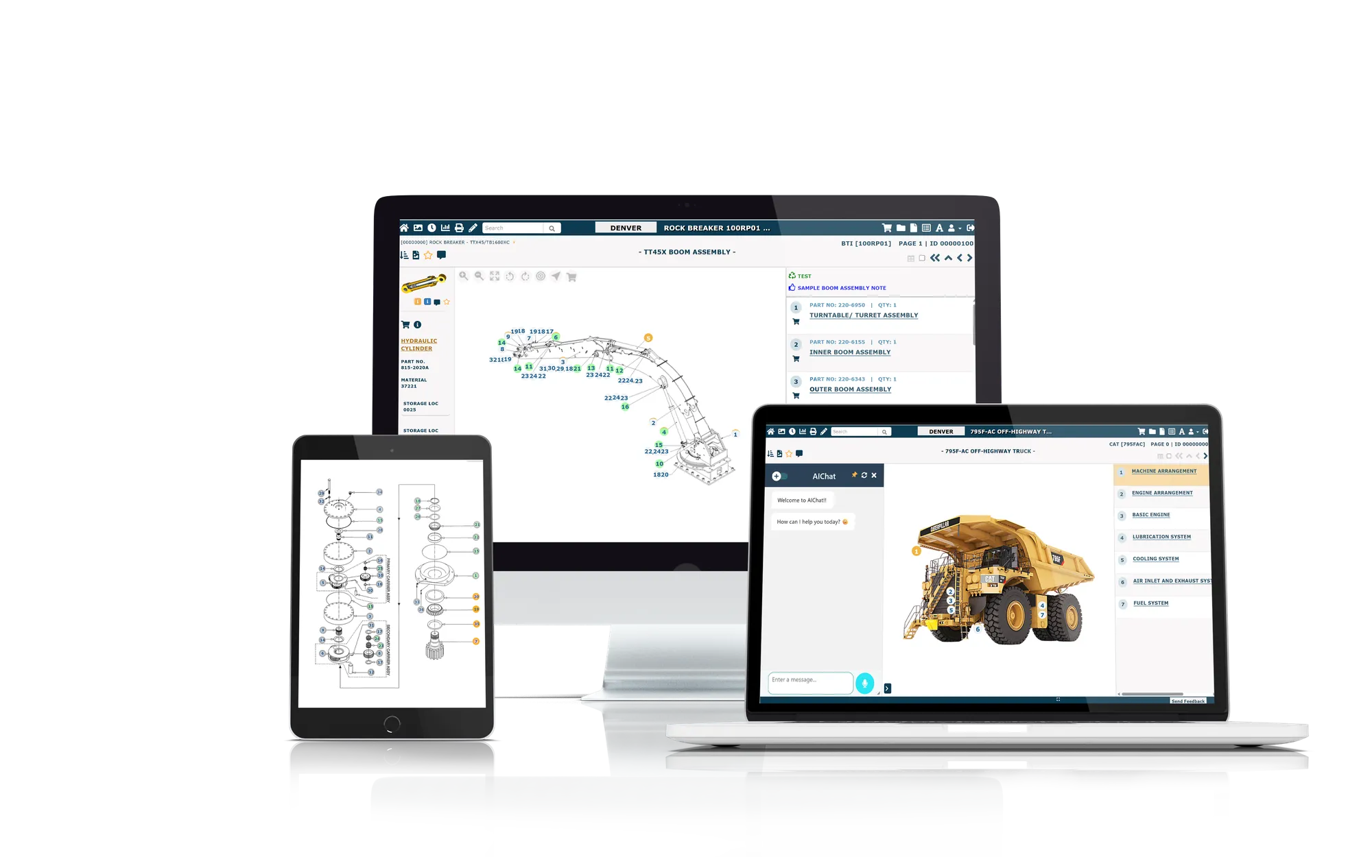 Product hero — desktop, tablet and laptop